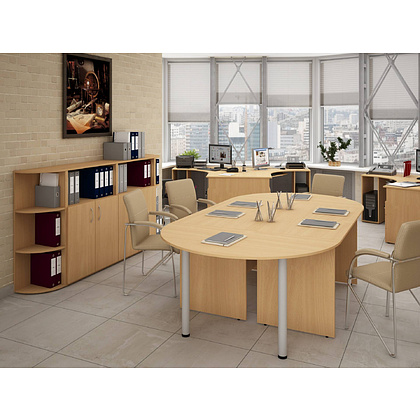 Коллекция Столица стол приставной С-918.101, 1000х350х750 мм, бук - 10