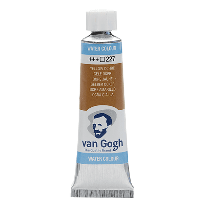 Краски акварельные "Van Gogh", 227 охра желтая, 10 мл, туба