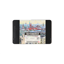 Набор карандашей цветных "Sketchmarker Архитектура"