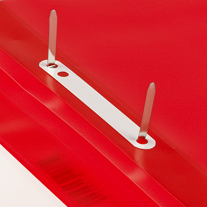 Папка скоросшиватель "Стамм", А5, красный - 4