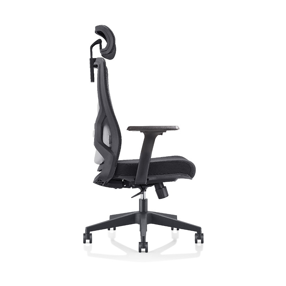 Кресло для руководителя SitZone U-063A сетка, черный - 3