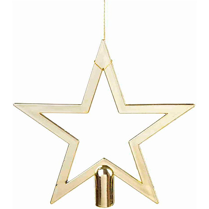 Верхушка елочная "Звезда", золотистый