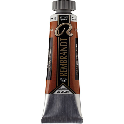 Краски масляные "Rembrandt", 234 сиена натуральная, 15 мл, туба