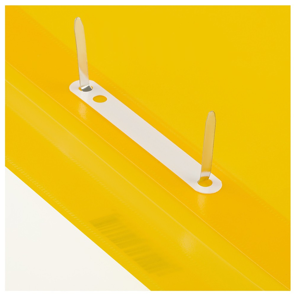 Папка скоросшиватель "Стамм", А5, желтый - 3