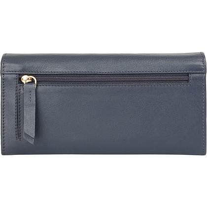 Кошелек "Monaco Navy", кожа, темно-синий - 5