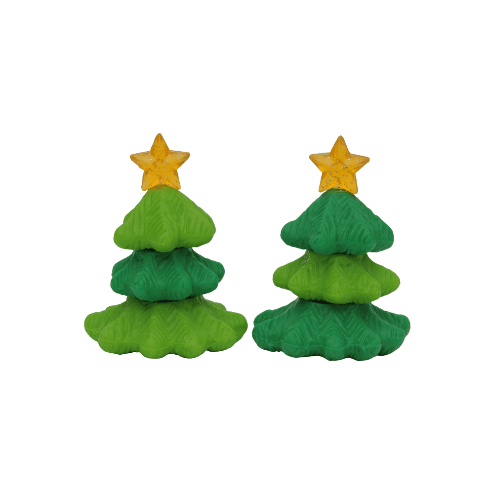 Ластик "IWAKO Snowman & Tree", 1 шт - 8