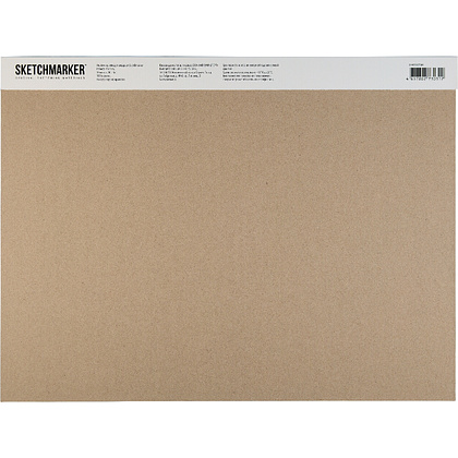 Блок бумаги для акварели "Sketchmarker", А3, 300 г/м2, 10 листов, крупнозернистая - 4