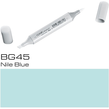 Маркер перманентный "Copic Sketch", BG-45 нильский синий