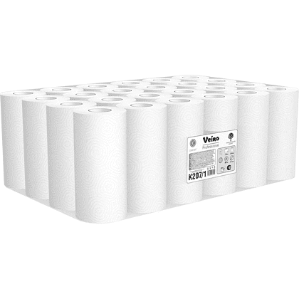 Полотенца бумажные Veiro Professional Comfort в рулонах (1*2) 12.5м, 2 слоя - 9