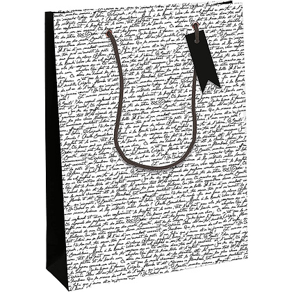 Пакет бумажный подарочный "Excellia. Baudelaire", 26.5x14x33 см