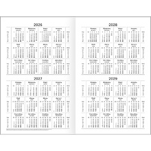Ежедневник датированный А5 "Бумвинил BG" 2026, бордовый