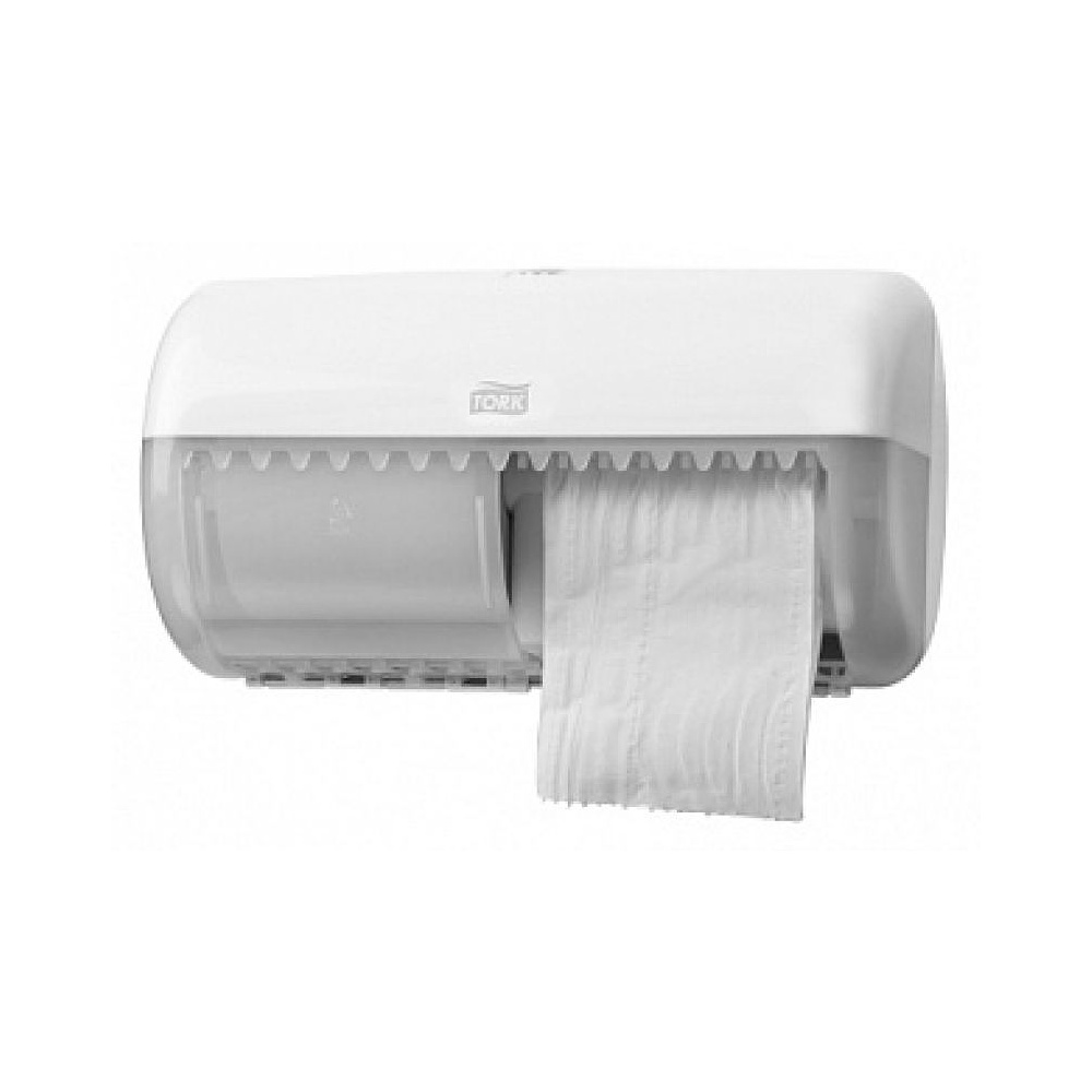 Диспенсер TORK  для туалетной бумаги в стандартных рулонах, белый, Т4