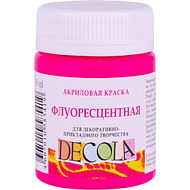 Краска акриловая неон 