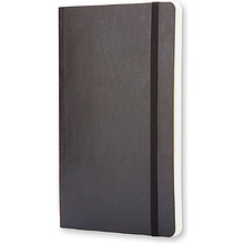 Блокнот "Classic Soft Large", А5, 96 листов, линейка, черный