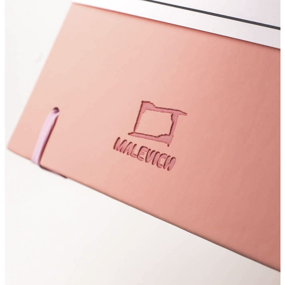 Скетчбук для графики и маркеров "Bristol Touch", A5, 180 г/м2, 50 листов, розовый - 2