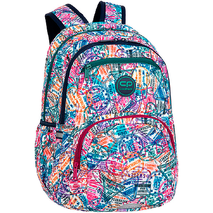 Рюкзак школьный Coolpack "Stamps", разноцветный