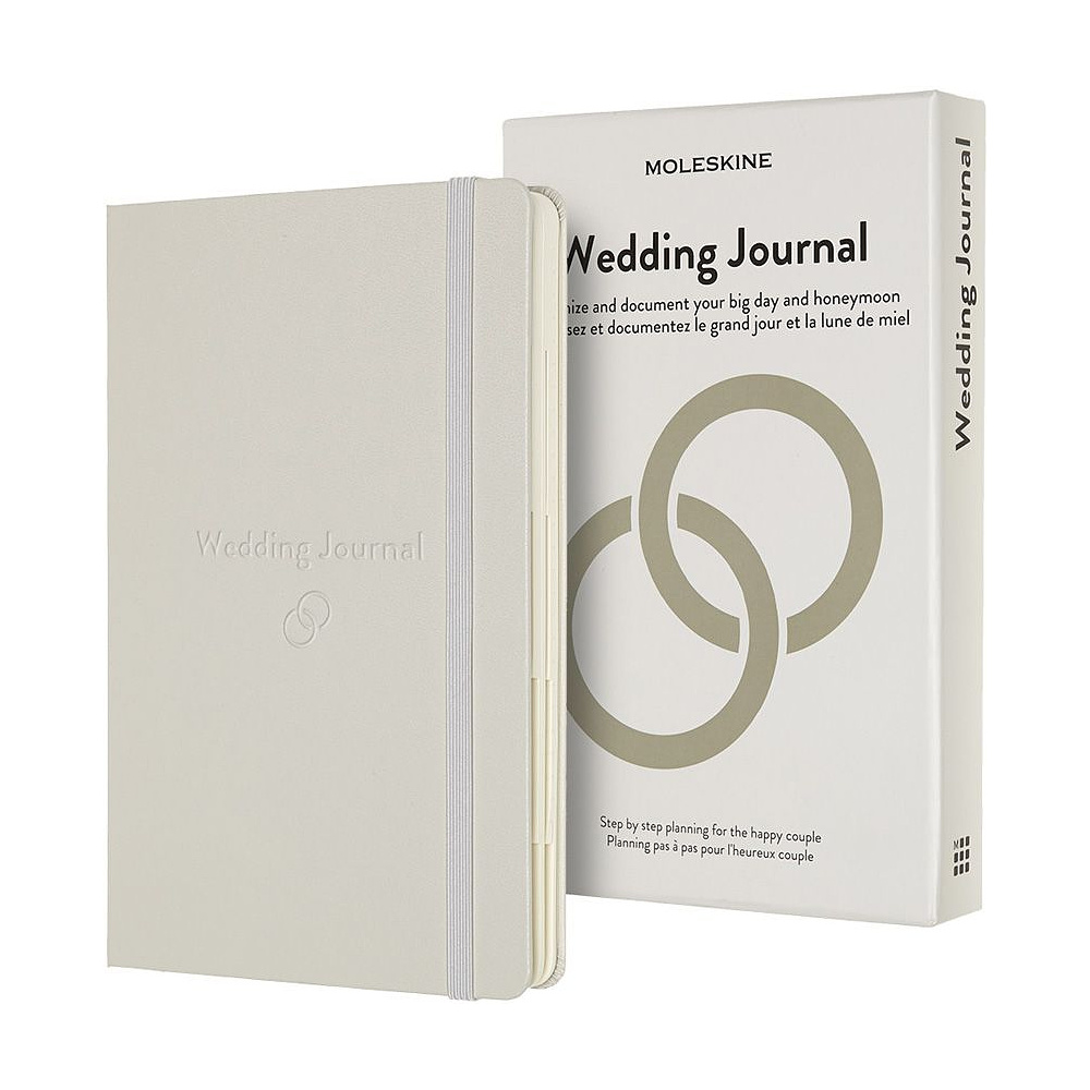 Блокнот "Passion Wedding Large", А5, 200 листов, линейка, светло-серый - 2