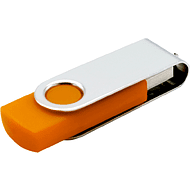 USB Flash 2.0 16 Gb VDF-008, пластик, метал, оранжевый  