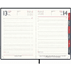 Ежедневник датированный "Лезеретто черный" на 2027 год, А5, 352 страницы, черный - 9