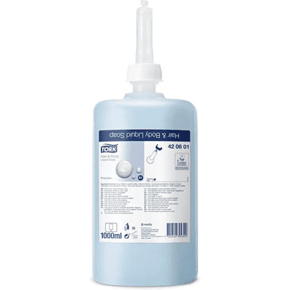 Мыло-крем для душа "Tork Premium", S1, 1 л (420601) - 2