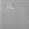Коврик для резки "Малевичъ", А1, пятислойный, серый - 7