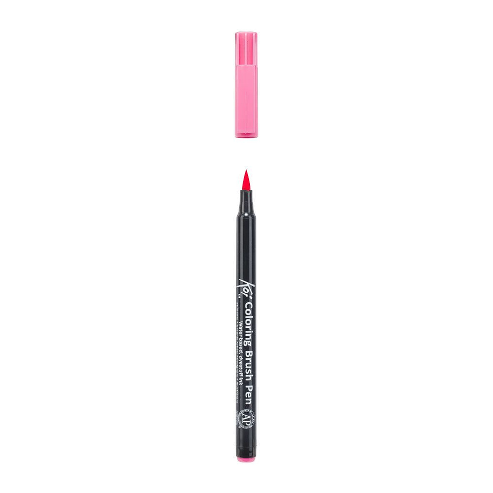 Маркер акварельный "Koi Color Brush", маджента - 3