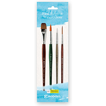 Набор кистей "Escoda. First steps in watercolor set"