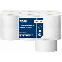 Бумага туалетная Tellus Стандарт ТP2, в мини рулоне, 200 м, 1 слой