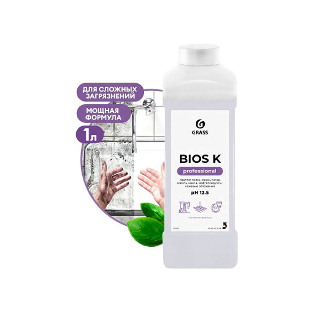 Средство чистящее д/очистки и обезжиривания "Bios K", 1 л
