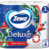 Бумага туалетная "Zewa Deluxe", 3 слоя, 4 рулона - 3