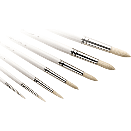 Кисть для рисования "Невская Палитра", щетина, круглая, №6