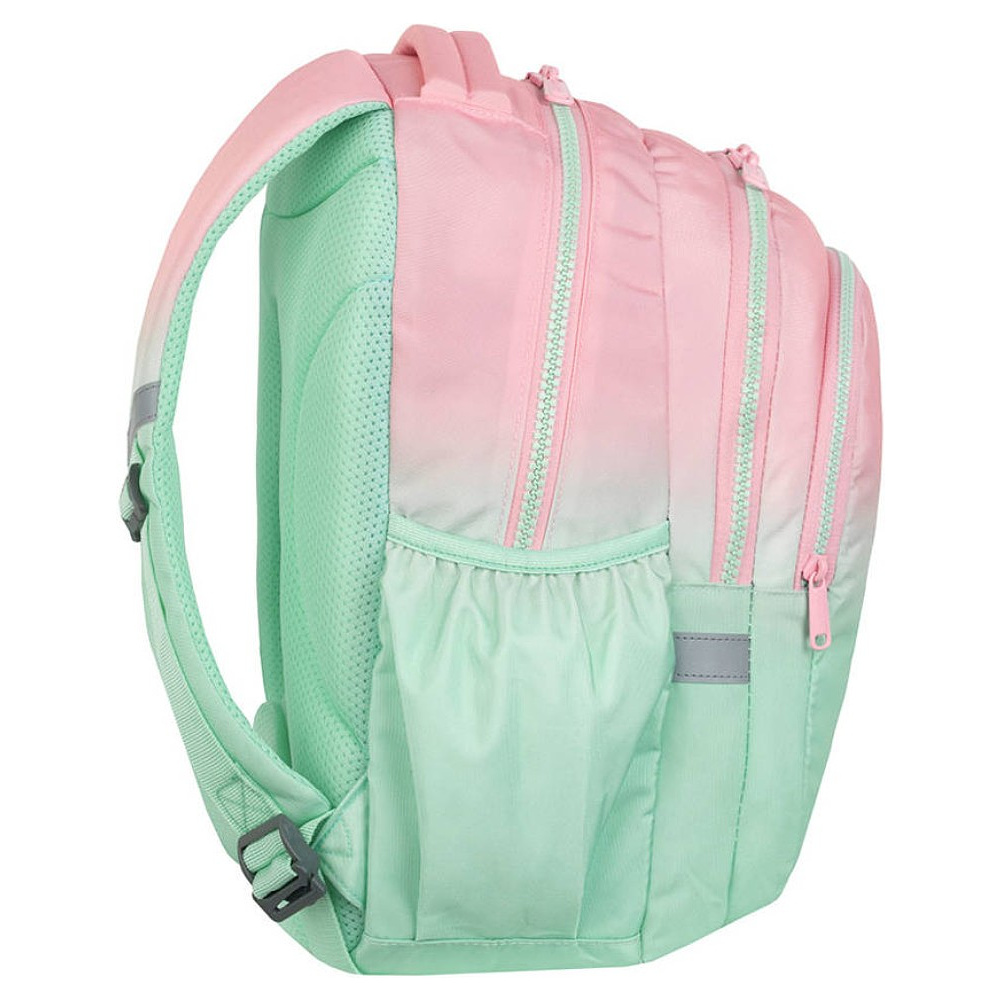 Рюкзак школьный CoolPack "Gradient strawberry", розовый, зеленый - 2
