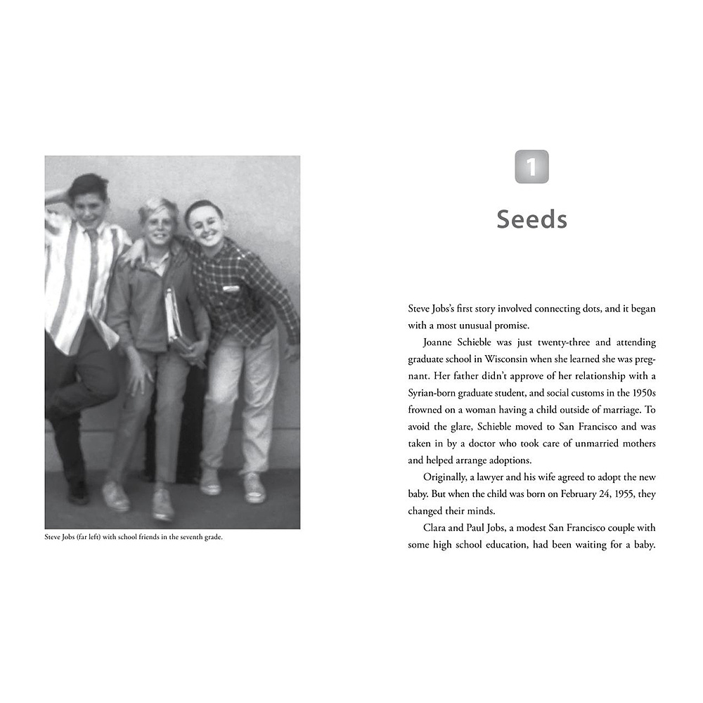 Книга на английском  языке "Steve Jobs The Man Who Thought Different", Karen Blumenthal - 6