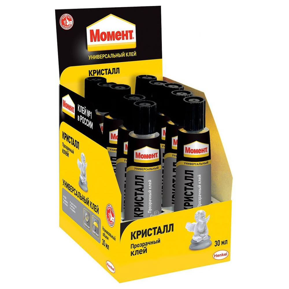 Клей универсальный полиуретановый "Момент Кристалл", 30 мл - 2