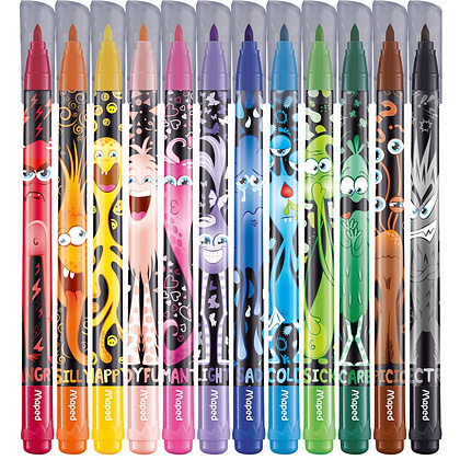 Фломастеры Maped "Color Peps Monster", 12 шт - 2