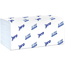 Полотенца бумажные  PROtissue Z - сложение 200 листов, 2 слоя, 100% целлюлоза