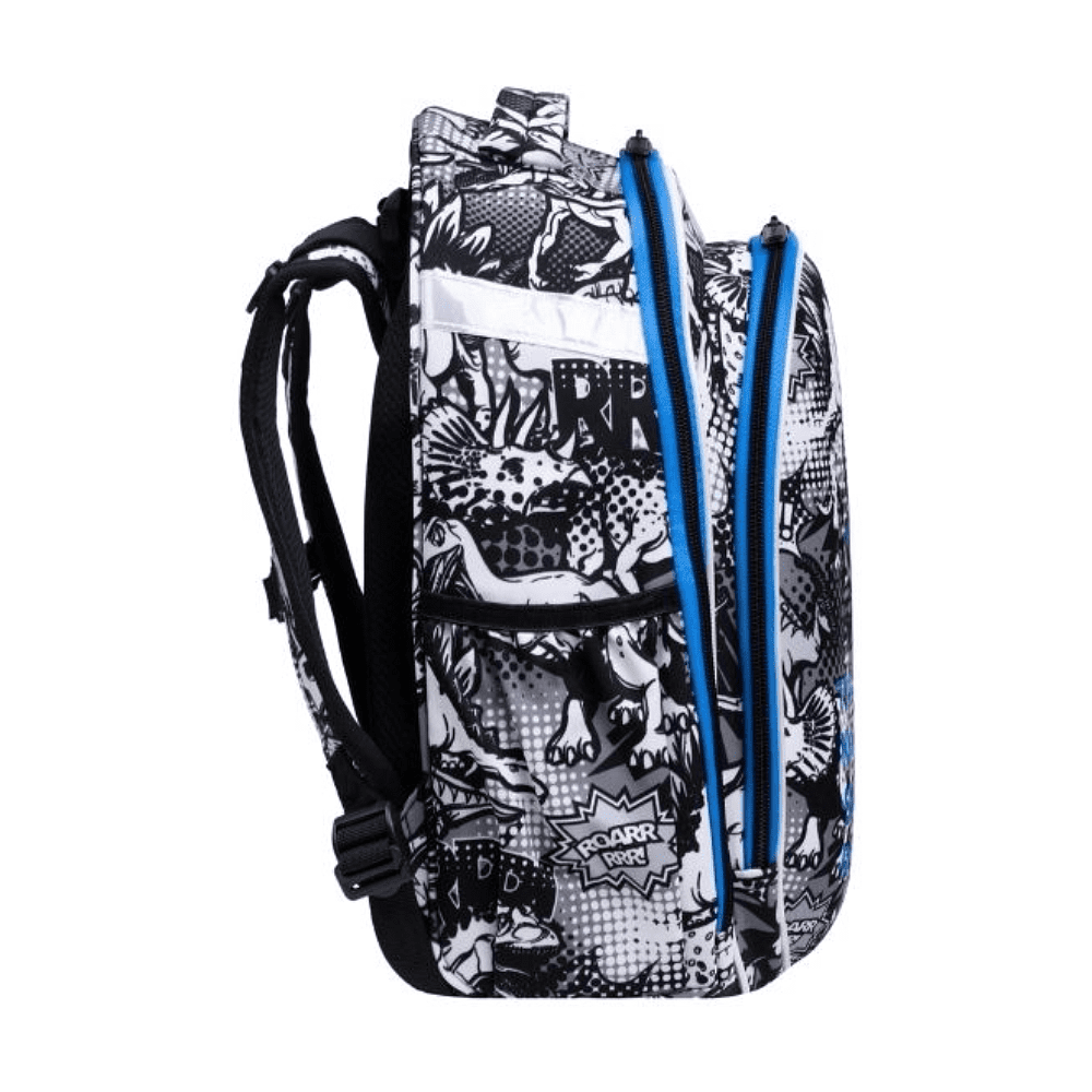 Рюкзак молодежный CoolPack "T-Rex", черный, синий - 2
