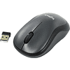 Мышь "Logitech M185", беспроводная, USB, черный, серый - 2