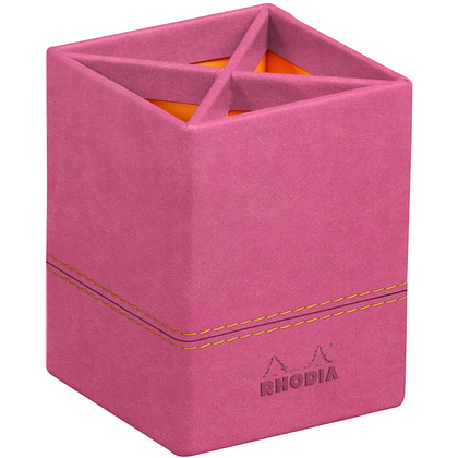 Карандашница "Rhodiarama", 80x80x110 мм, пурпурный