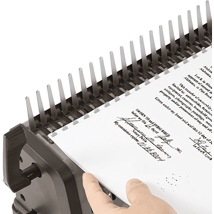 Перфобиндер Deli Plastic Binder "T313" - 2
