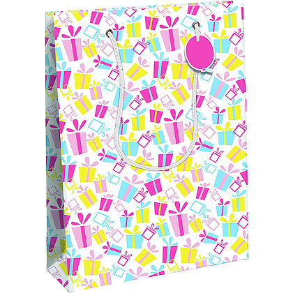 Пакет бумажный подарочный "Excellia. Fairy", 26.5x14x33 см