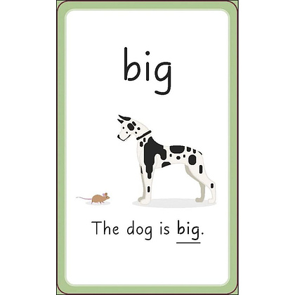 Карточки на английском языке "English for Everyone Junior: High Frequency Words Flash Cards"  - 3
