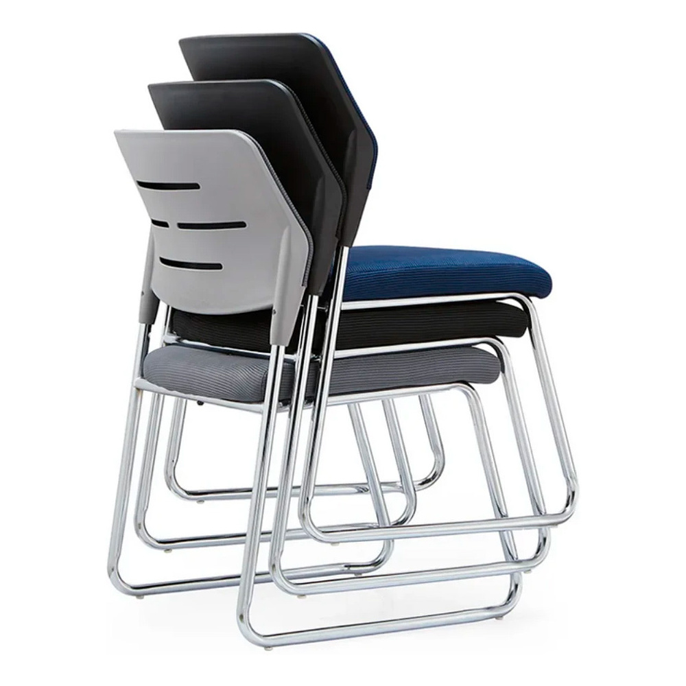 Кресло для посетителей SitUp SKY Chrome сетка, серый - 3