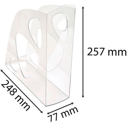 Модуль вертикальный "Exacompta", прозрачный  - 3