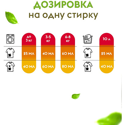 Средство для стирки Dutybox, Персик и масло жожоба, 5 л, экологичное, гель-концентрат - 4