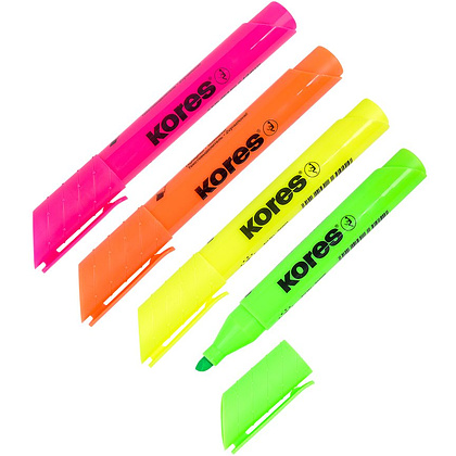 Маркер текстовый "High Liner Plus", желтый - 2