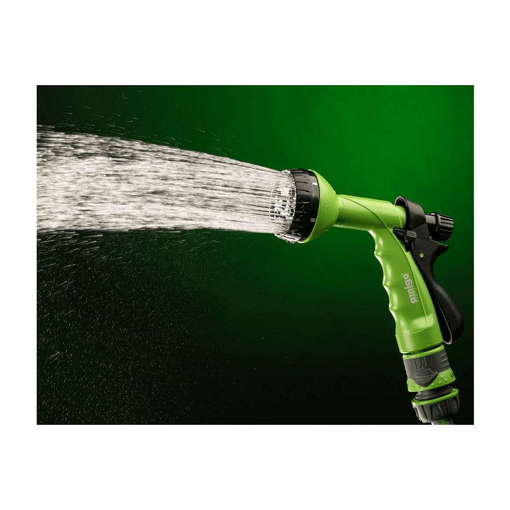 Комплект поливочный Amigo Grande "79230", 1/2", 6 фунций, пластик, зеленый, черный - 7