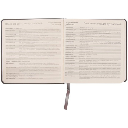 Ежедневник недатированный "Scotty", A5, 150х150 мм, 272 страницы, серый - 3