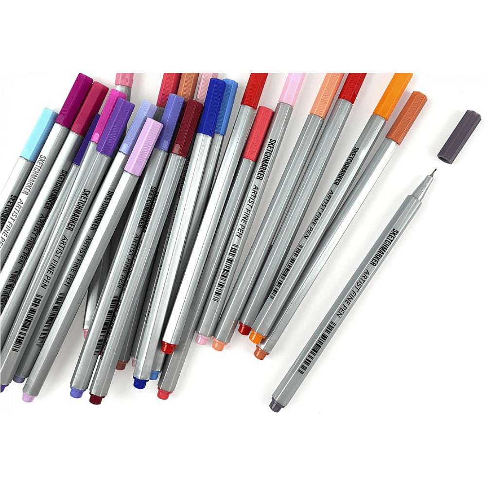 Ручка капиллярная "Sketchmarker", 0.4 мм, манго - 4