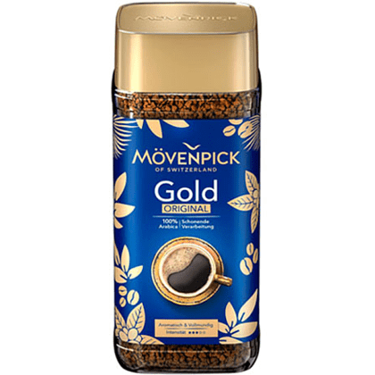 Кофе "Movenpick" Gold Original, растворимый, сублимированный, 100 гр
